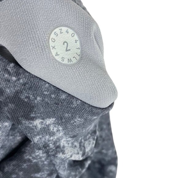 LULULEMON Stop Drop and Squat Leggings Area Ice Grey Size 2 - Picture 9 of 12